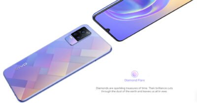 Vivo V21e diamond flare color