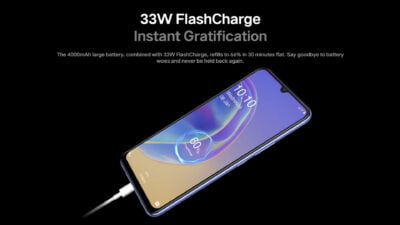 Vivo v21e fast charging 33W